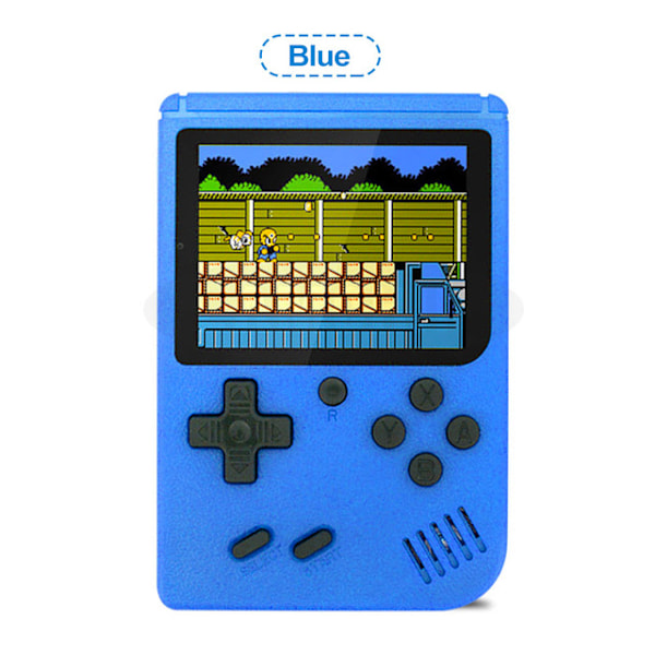 Innebygd Retro Games bærbar spillkonsoll Blue