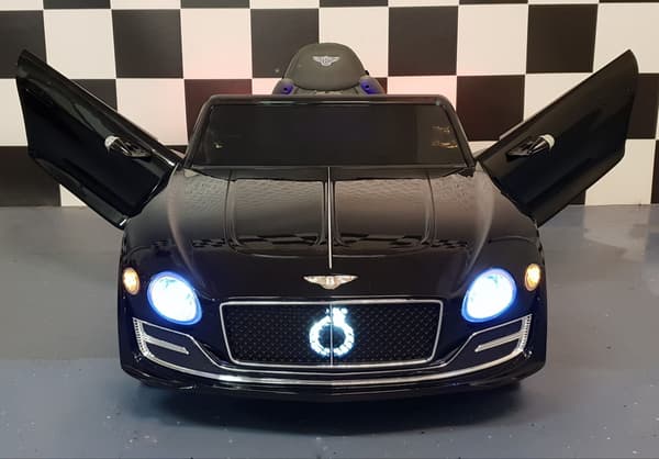 Bentley børnebil EXP 12 med RC og 12 volt sort