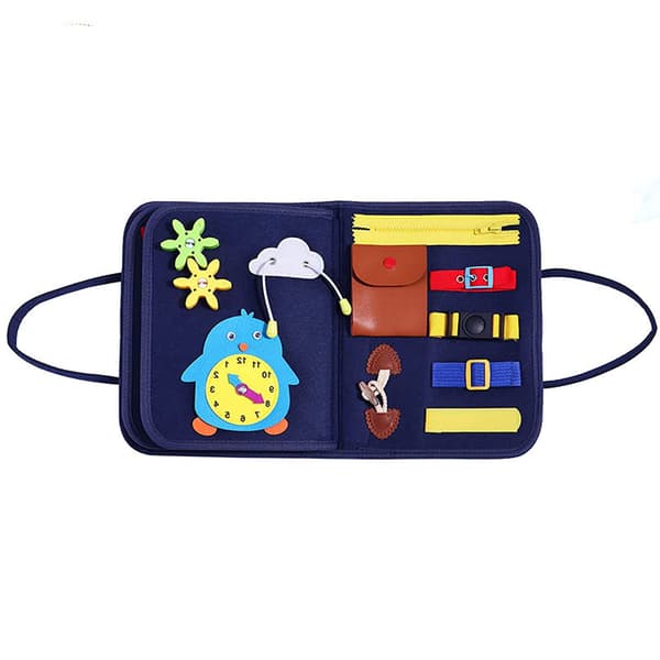 4 Layer Montessori Sensory Educational Activity Board Leke
