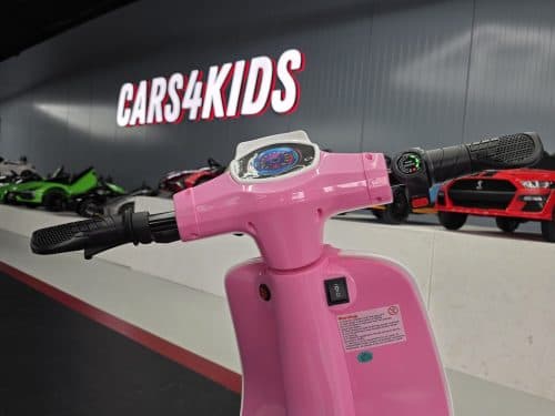 Children's scooter 24 volt pink