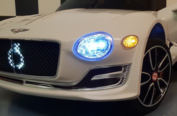 Barnbil Bentley EXP 12 volt med fjärrkontroll vit
