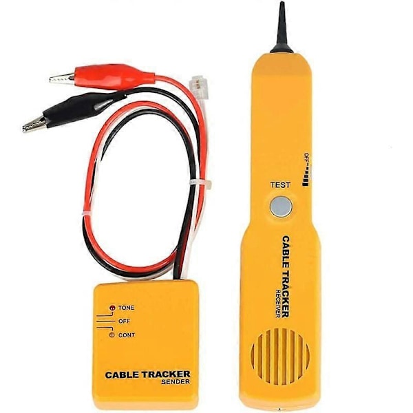 Kretstestare, Kabelspårare och Tongenerator, Nätverkskabeltestare RJ-11-kontakt, Sök och lokalisera ledningar och kablar, Testa kretskontinuitet