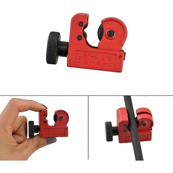 Mini rörskärare 3-16mm rörkap perfekt för rör av kol och glasfiber