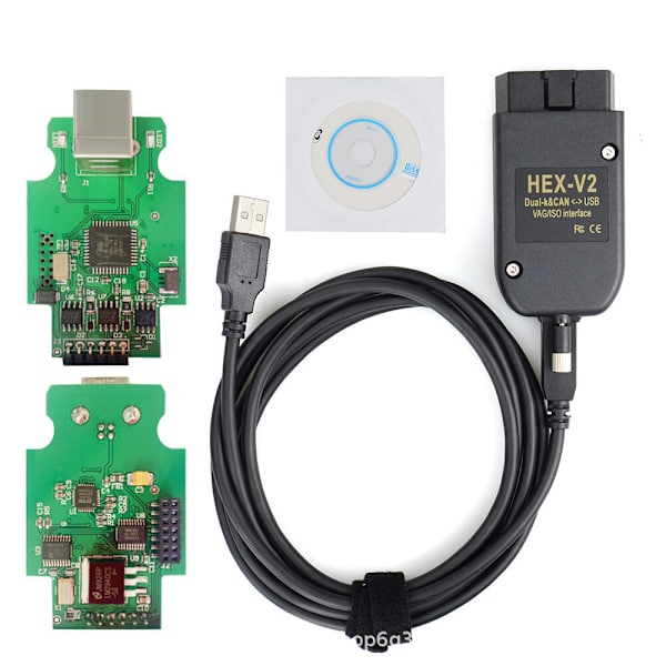 Kompatibel med HEX V2 VCDS USB diagnostiskt gränssnitt