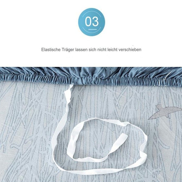 L-formad sofföverdrag, elastiskt sofföverdrag, 1 set