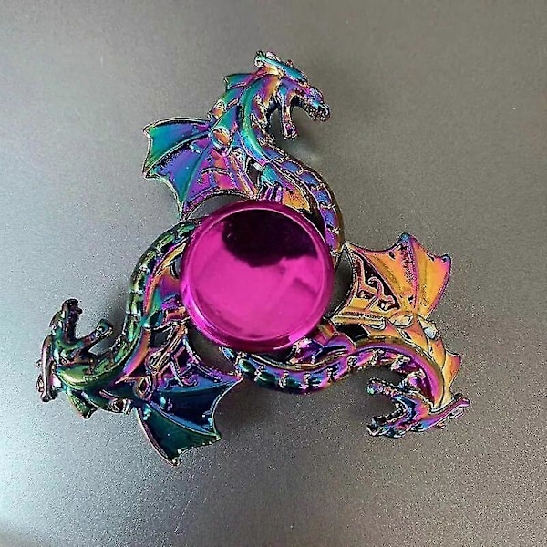 Ny 28 Stil Färgglad Metall Fidget Spinner Dekompression Legering Regnbåge Hand Spinner Edc Vuxen Finger Stress Relief Leksak Grossist_Italiensk Design Q30