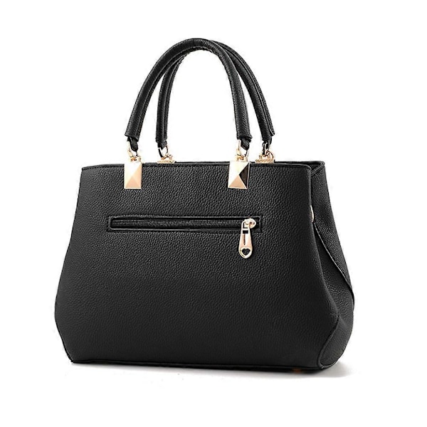 Damhandväska axelväska, PU-läder damhandväskor, dam stilren PU axelväska, crossbody väska, presenter till kvinnor med många fack