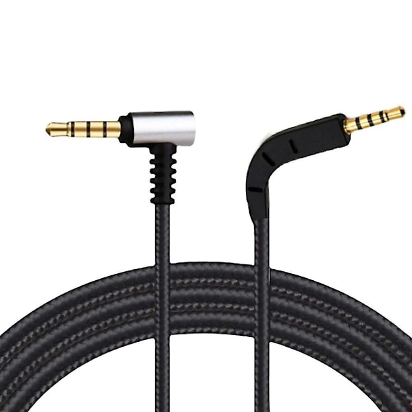 3,5 mm till 2,5 mm Jack Ljudkabel För Bowers P7 Ersättning Nylonflätad Tråd Speltillbehör 119 cm
