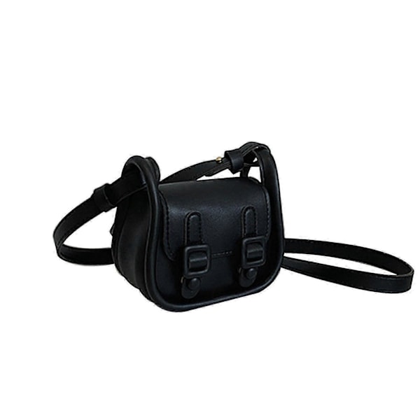 Mini Handväska Dam Söt Liten Axelväska Casual Satchel PU Läder Handväska