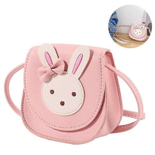 Flickor Axelväska Crossbody Väska Söt Kanin Pu Läder Handväska