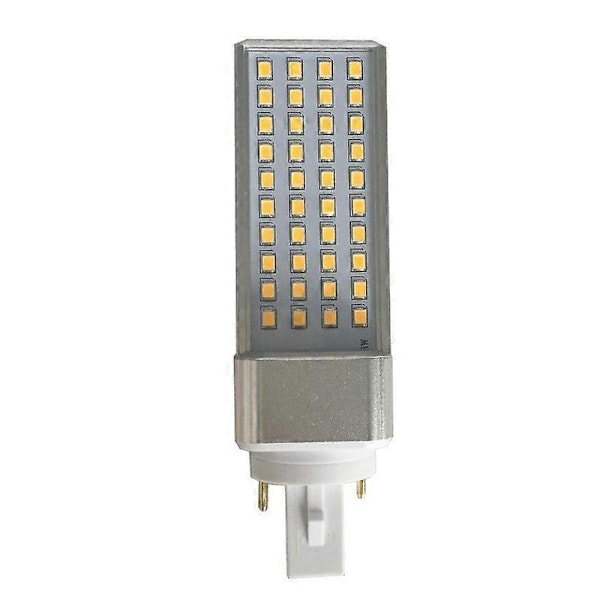 G24 LED Ersättningslampa Kompakt Vridbar Fluorescerande Aluminium G24 2-Pin LED CFL Vit Kapsling, Metall, Varmvit, G24 8.0W 265.00V