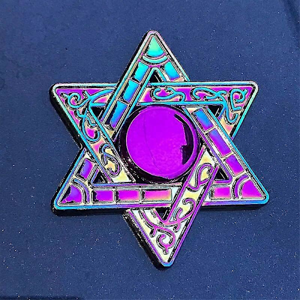 Ny 28 Stil Färgglad Metall Fidget Spinner Dekompression Legering Regnbåge Hand Spinner Edc Vuxen Finger Stress Relief Leksak Grossist_Italiensk Design 49