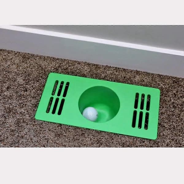 Inomhus Golf Putting Vent Cup, Vent Golf Övnings Putting Hål Cup Grön Täckt Utrustning