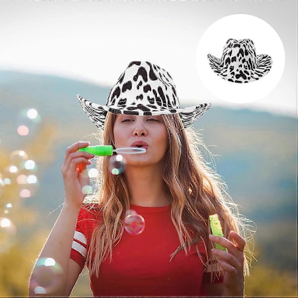 Cowboyhattar för män, Vit Cowboyhatt, Svart Cowboyhatt, Cowboyhatt för män, Cowgirl Kostymhatt