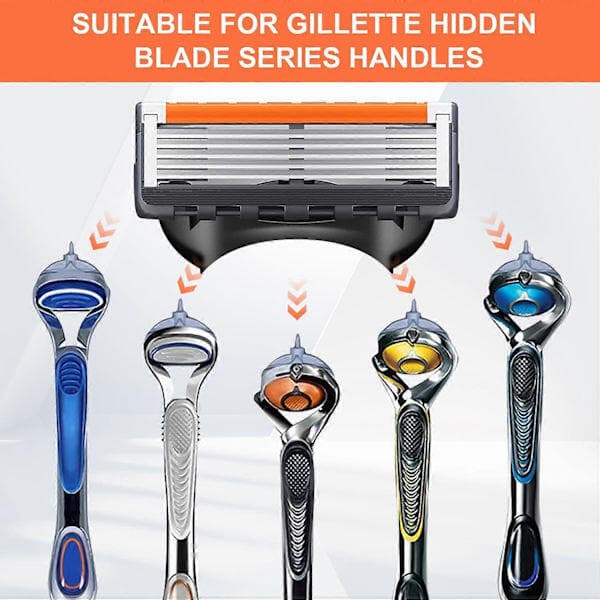 24 st ProGlide Rakblad, 24 Ersättningsblad, ProGlide Våtrhobel Värdepaket för Män