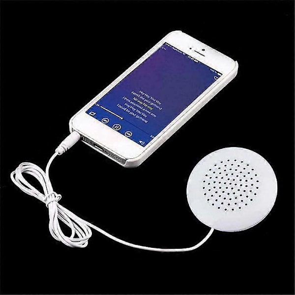Mini 3.5mm Jack Trådbunden Kuddhögtalare för MP3 MP4 CD-spelare Telefon Radio