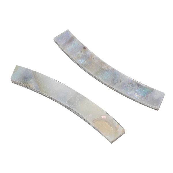 12 st Gitarr Ljudhålsrosett Paua Abalone Skal Inlägg Böjda Remsor Gitarr Ljudhål Inlägg 4mm W