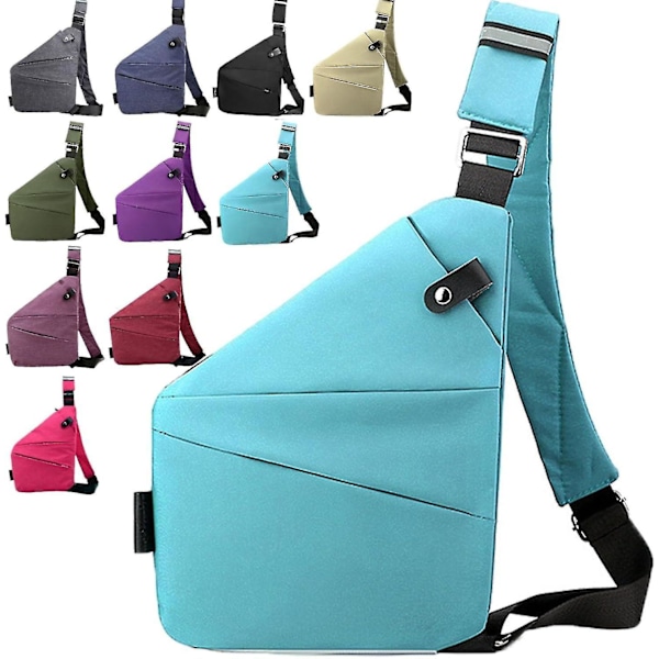Stöldsäker Resväska för Kvinnor, Stöldsäker Väska, Stöldsäkra Crossbody-väskor för Kvinnor, Stöldsäker Resväska