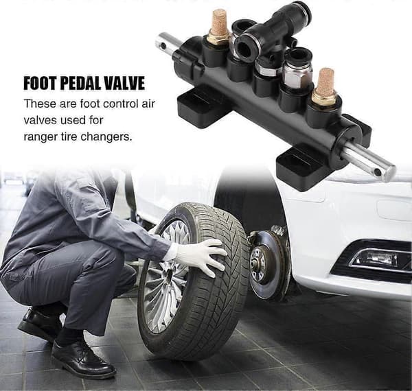 Luftkontrollventil Pedalventil för Däckmaskin Ranger Maskintillbehör Typ B