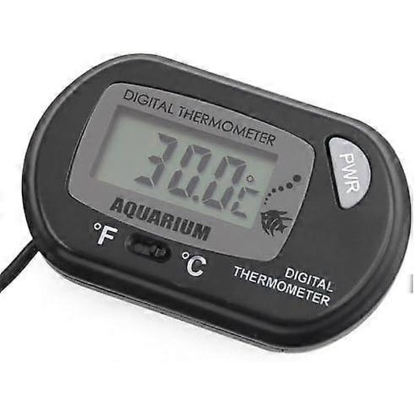 Digital LCD-termometer för akvarium och terrarium