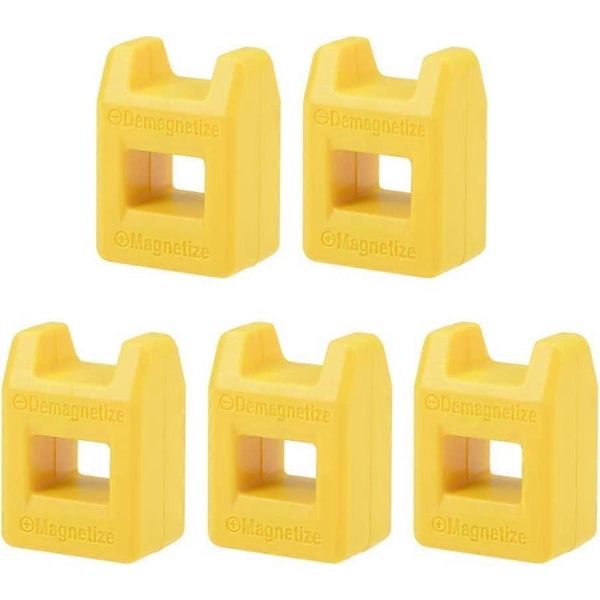 5st Magnetiserare Demagnetiserare Magnetiska Skruvmejselbitar för Skruvmejselbitar