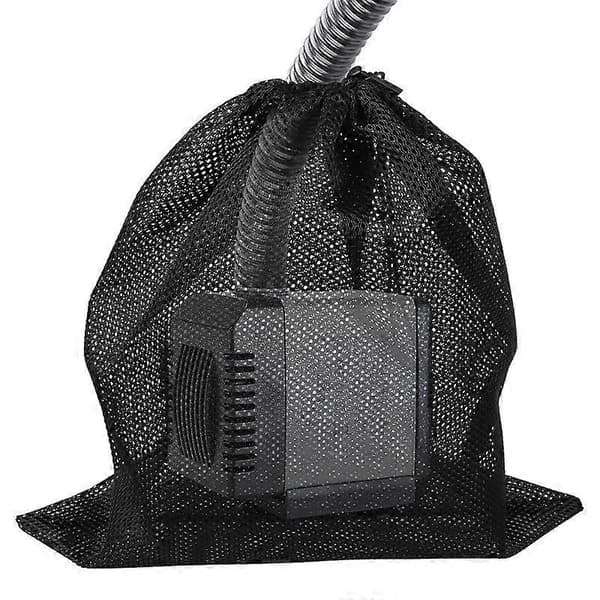 Vattenpumpsfilterpåse, 5 st Bärbar Polyester Material Pumpsfilterpåse Sömnad Tålig för Pump för Utomhusbruk