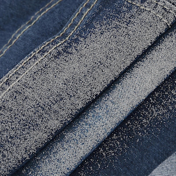 Nyaste Herr Casual Mode Enfärgad Bröstficka Denimshorts Rak Modell Overaller Snabbt