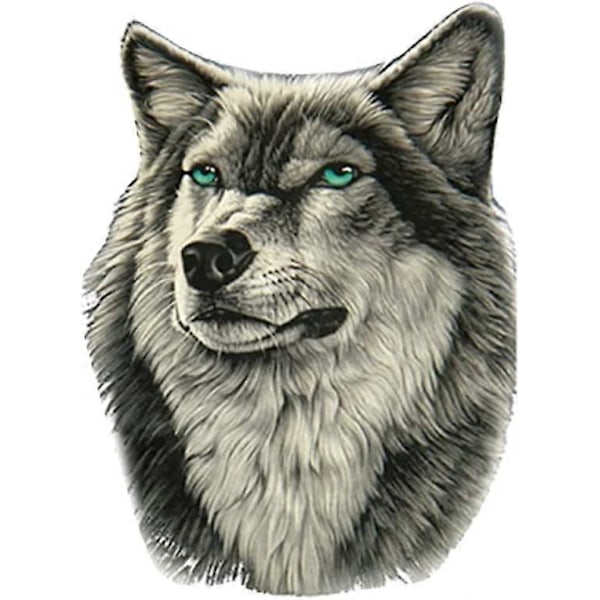 4 st Varg Dekaler Bildekaler Personliga Bilhuv Dekaler Varg Dekaler Bil Tuning Dekaler 30*22cm