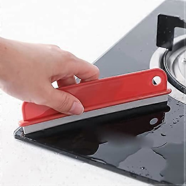 Skrapa med vatten för rengöring av duschspegelglas, kök, bilfönster, flexibel universell vattendispenser