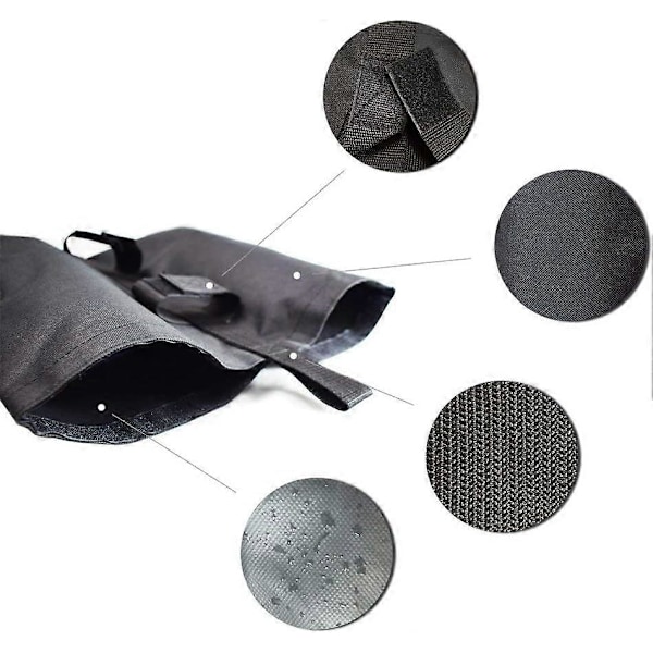 4-pack Sandvikter Industriell Kvalitet Kraftiga Dubbelsydda Sandviktsäckar, Benvikter för Pop up Tält Solskydd, Parasoll, Trampolin