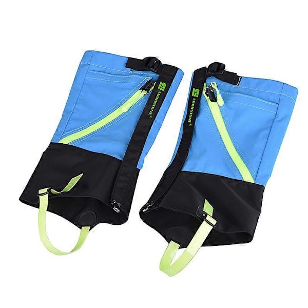 Barn Leg Gaiters Utomhus Vattentäta Snödamasker (Blå)