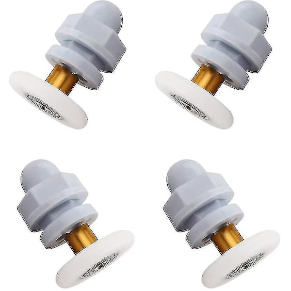 4 Stycken Duschdörrshjul 25mm Duschdörrsrullar Duschdörrsrullar Duschdörr Rulle Hjul
