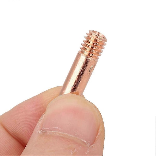 20 st Koppar Kontaktrör Munstycke för 15AK MIG/MAG Svetspistol Förbrukningsmaterial 1.0mm