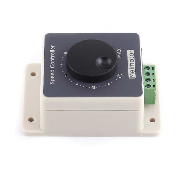 2V Motorvarvtalsregulator, 10-60V 20A DC Pulsbreddsmodulator PWM Motorvarvtalsregulator Vattentätt Skal