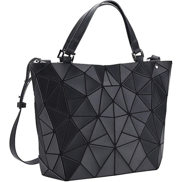 Handväskor Dam Geometrisk Väska Matt Svart Damväska Axelväskor Crossbody Väskor för Kvinnor