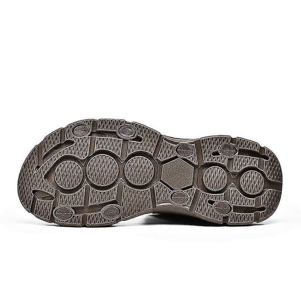 Herr utomhus sandaler i läder, strandskor