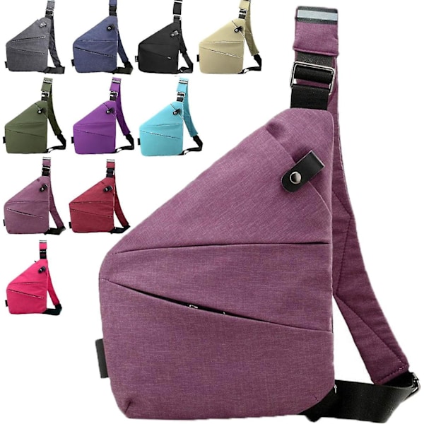 Stöldsäker Resväska för Kvinnor, Stöldsäker Väska, Stöldsäkra Crossbody-väskor för Kvinnor, Stöldsäker Resväska