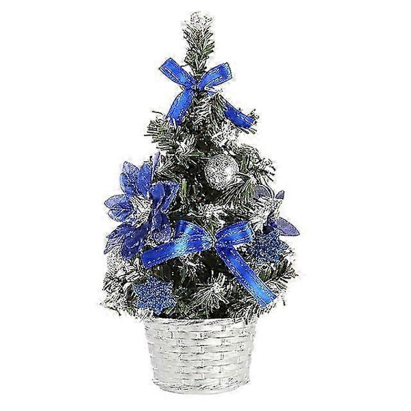 Mini Julgran med Ornament, 4 Delar