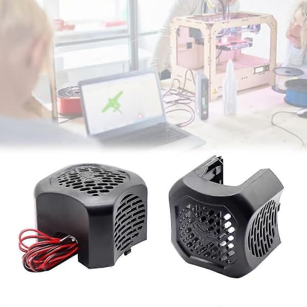 Fläktskydd Hotend Kit Komplett Set För Ender3 V2 3D-skrivare Komplett Monterat Kit