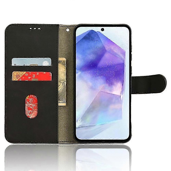 Läderfodral med Plånboksställ för Samsung Galaxy A35 5G