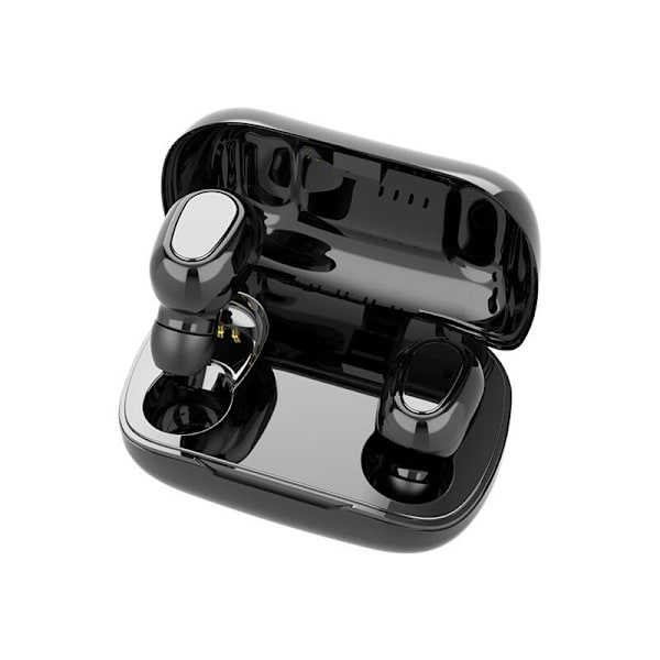 Sleep Dedicated L21 Bluetooth-hörlurar Digital Display Mini Brusreducering