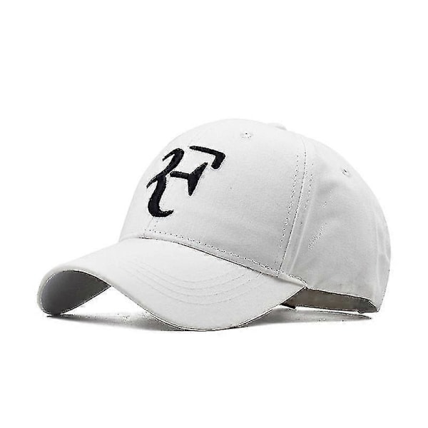 SJJYV Roger Federer Keps Basebollkeps Solhatt_SJJYV White