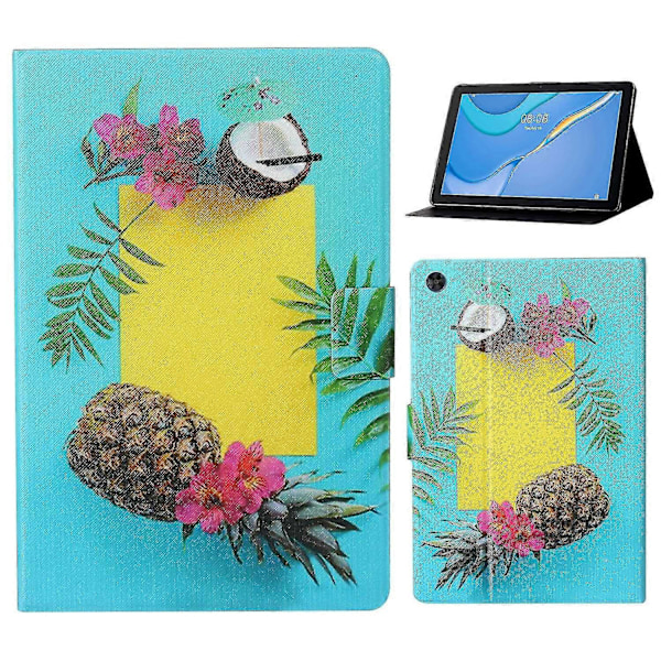För Samsung Galaxy Tab A9 Fodral PU Läder Ställ Tablet Skydd
