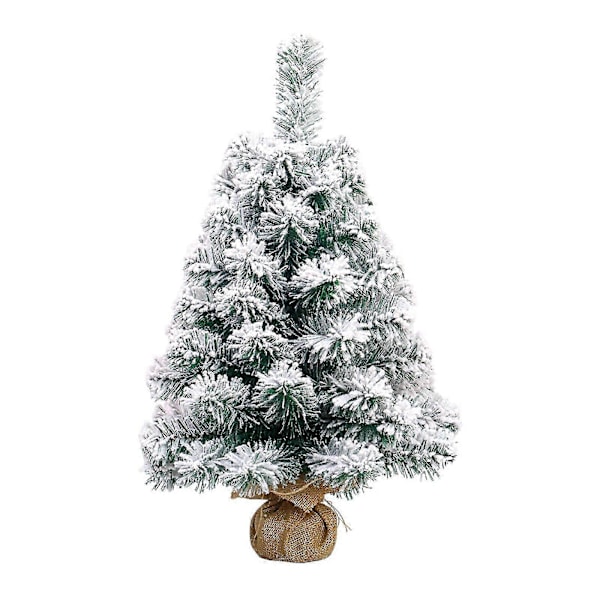 Mini Julgran Plysch Skrivbord Snögran Julgran - 60CM