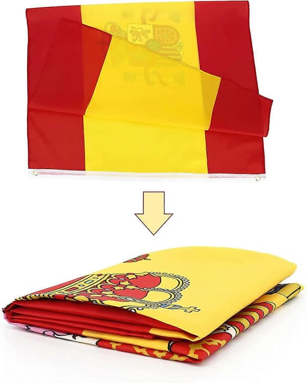 2 st Spanien Flagga 90x150 cm 2022 VM Dekorationer