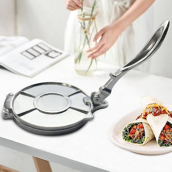 Tortillapress för köket, degpress, köttpress, bakverktyg, tortillapannkaka, pajverktyg, bakning