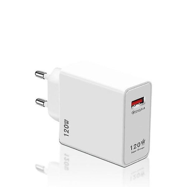 Gan USB-laddare Snabbladdning 120W Qc5.0 Mobiltelefon