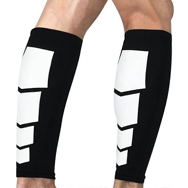 Vadskydd Shin Guard Holder &amp; Sock Holder | Halkfria tack vare silikonkant | Skydd och kompression av vaderna | 1 par = 2 stycken