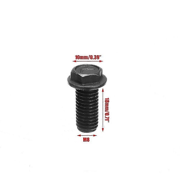 3st/set Tryckplatta för LS1040 Kapmaskin med Sågklingebult M8x18mm Elverktygstillbehör
