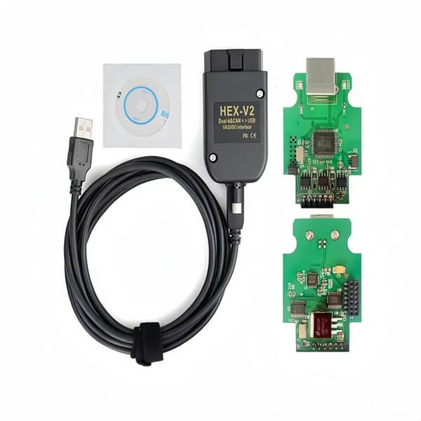 Kompatibel med HEX V2 VCDS USB diagnostiskt gränssnitt
